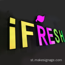 Li-RGB tse fetoletsoeng ka ho fetoloa